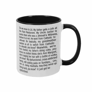 So We Move To LA Quote Mug (11oz/15oz) Retro Typography Print Design Funny Inspirational Text Unique Ceramic Drinkware Perfect For Home Office Reading Time Coffee Lovers Gift