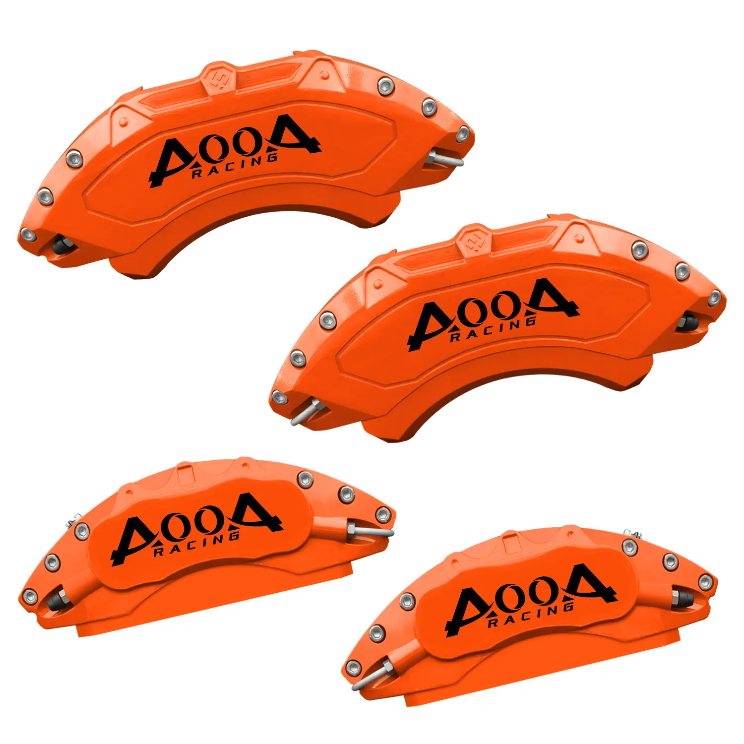 AOOA Racing Caliper Covers Aluminum Brake Caliper Covers Fit for Chevrolet Tahoe（front and rear)