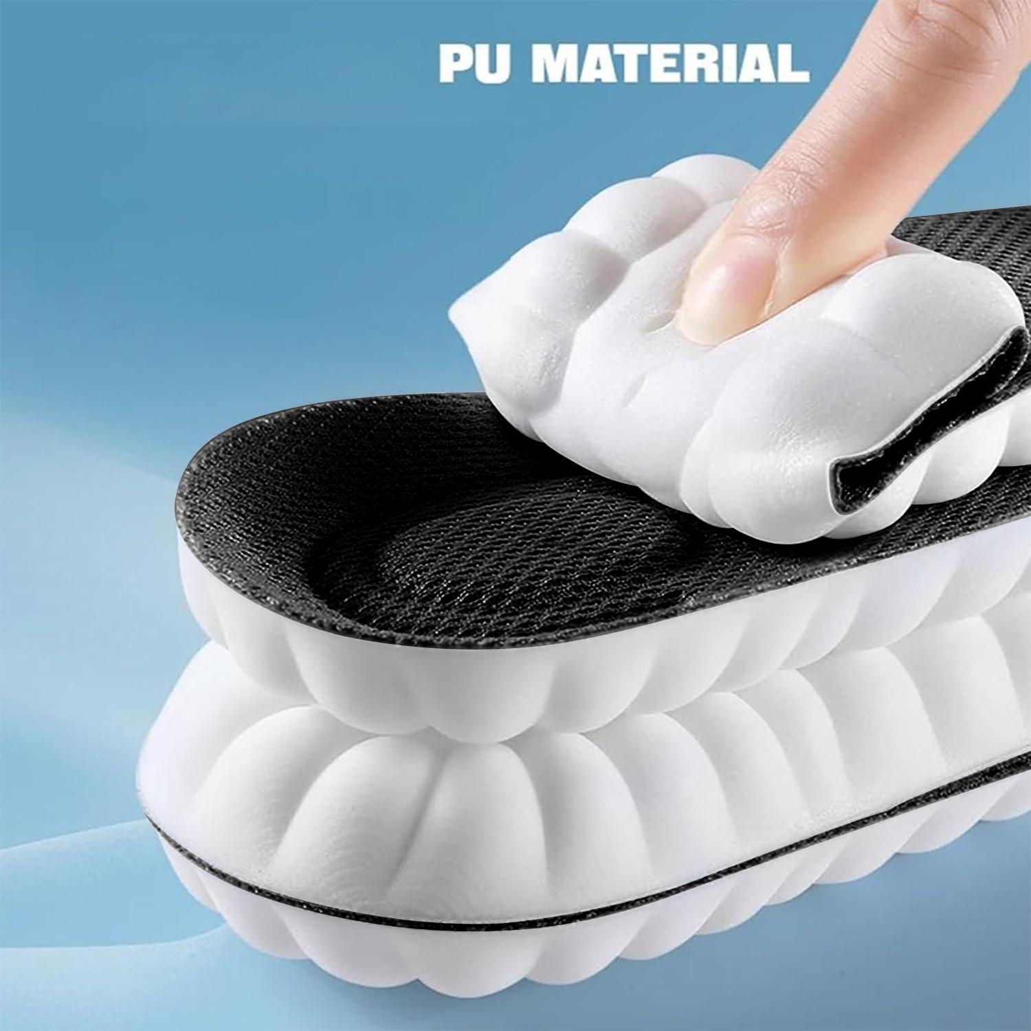 3Pair 4D Ultra Comfort Insoles-Super Soft,Anti-Fatigue, Shock Absorption, U-Shaped Memory Foam Insoles (Gray Orange Black) 3Pair 4D Ultra Comfort Insoles-Super Soft,Anti-Fatigue, Shock Absorption, U-Shaped Memory Foam Insoles (Gray Orange Black)