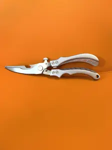 Home use powerful chicken bone scissors, multifunctional fish killing scissors, bone scissors, kitchen specific sharp stainless steel thick scissors Pro Shears Detachable