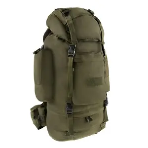 75L Hiking Backpack w/ Frame Olive