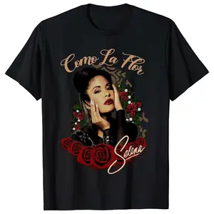 Limited Selena Quintanilla Graphic T-Shirt| Soft & Comfortable Cotton Unisex Tee| 90s Music Icon Streetwear Top