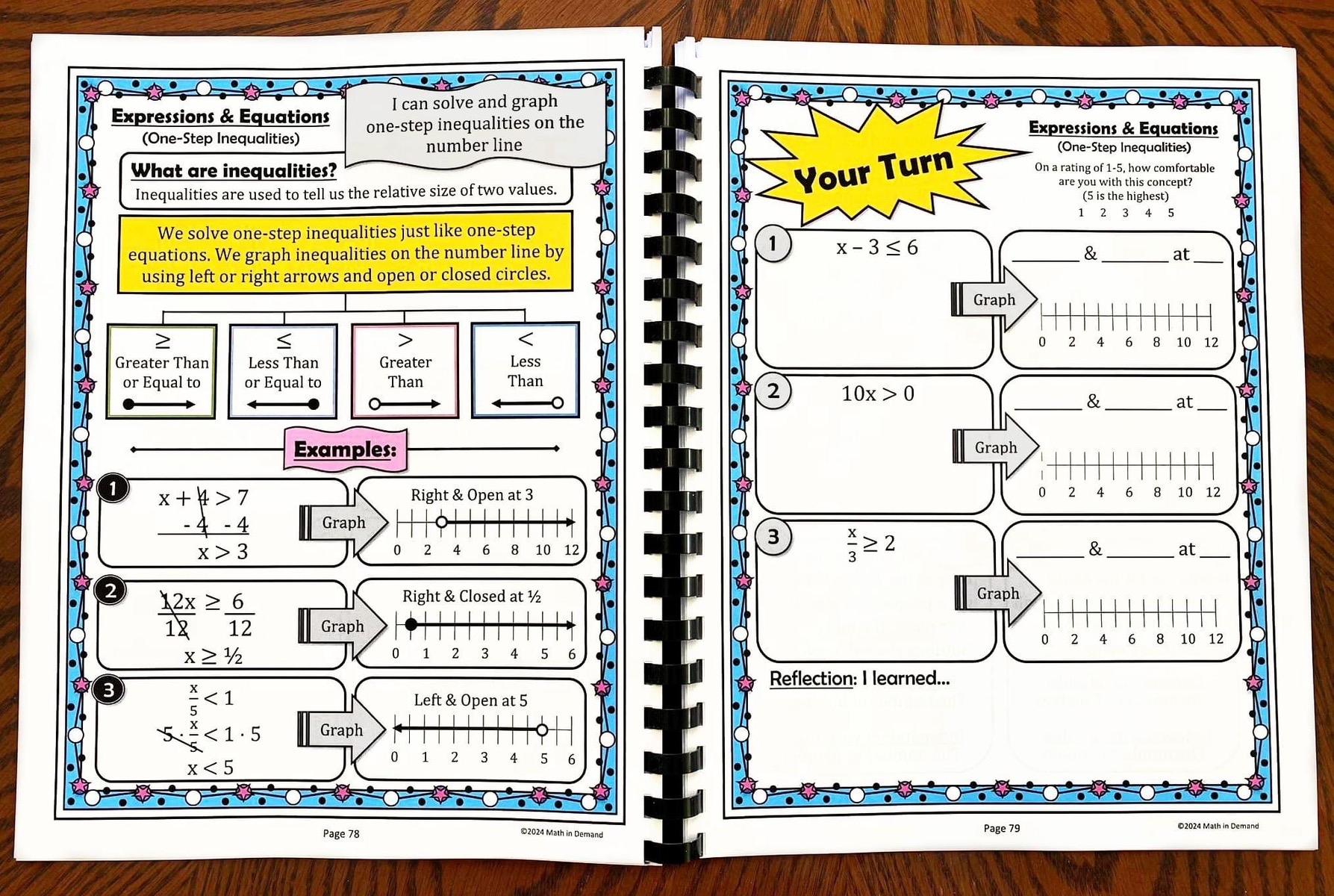 6th Grade Math Workbook