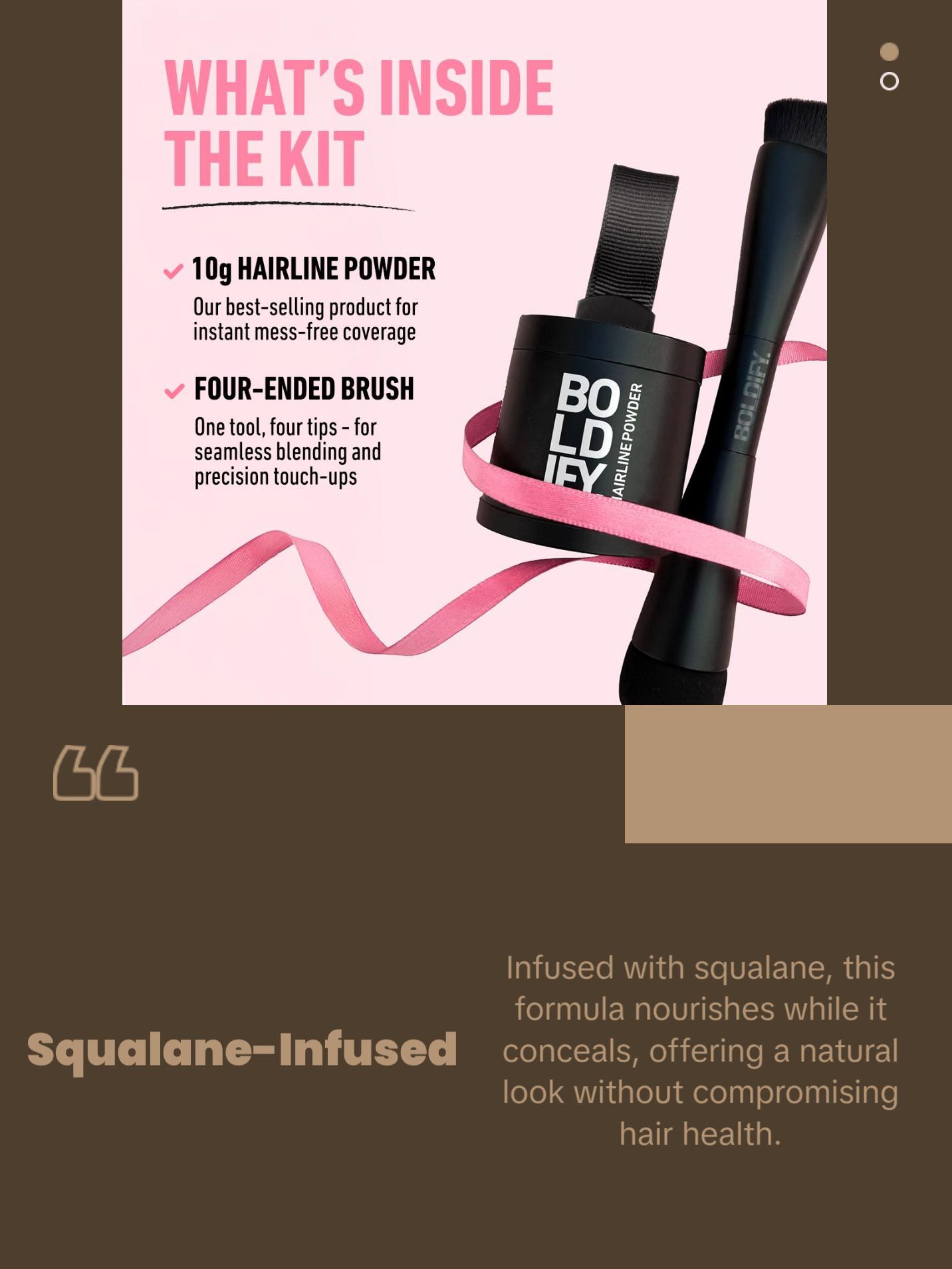 Boldify Hairline Powder Starter Kit