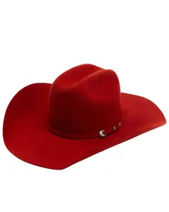 Serratelli Unisex 2X Felt Cowboy Hat - Pwstars5red4.25 Serratelli Unisex 2X Felt Cowboy Hat - Pwstars5red4.25