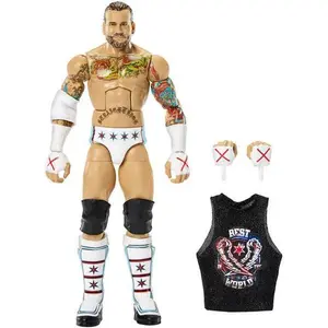 Mattel Collectible - WWE Elite Collection 6" CM Punk Action figurine/statue  [COLLECTIBLES] Action figurine/statue, Collectible