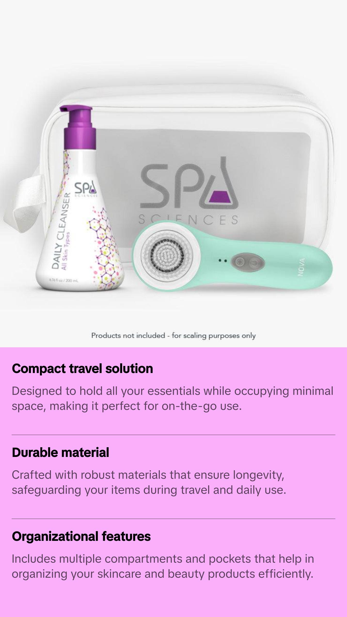 Spa Sciences Travel Bag