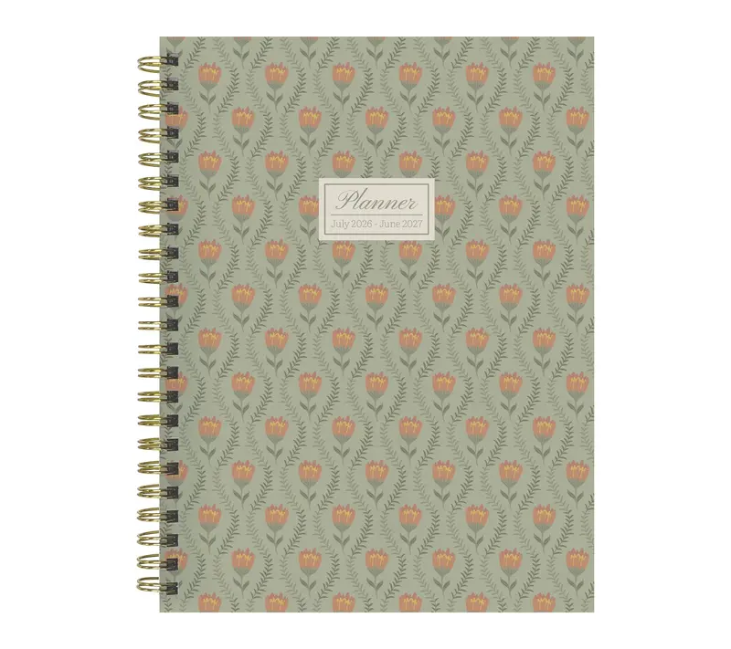TF Publishing Posies Medium Weekly Monthly Planner July 2026