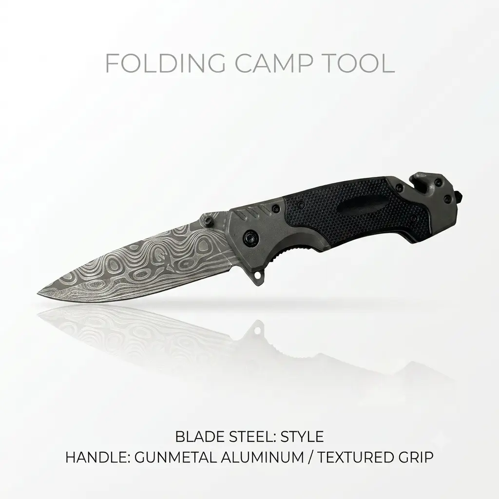 Folding Stainless Steel Multitool, a Practical Multifunctional EDC Survival Tool for Outdoors Enthusiasts, Camping, and Hiking, Survival Equipment, Folding Tool, Sports, Unisex, Waterproof, Easy Carry, Blade-Type Multitools, Compact Multi-Tool Multitools