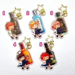 Hetalia Keychain – APH United Kingdom Bros & Ireland Alcohol Drinks (England, Wales, Scotland, Northern Ireland)