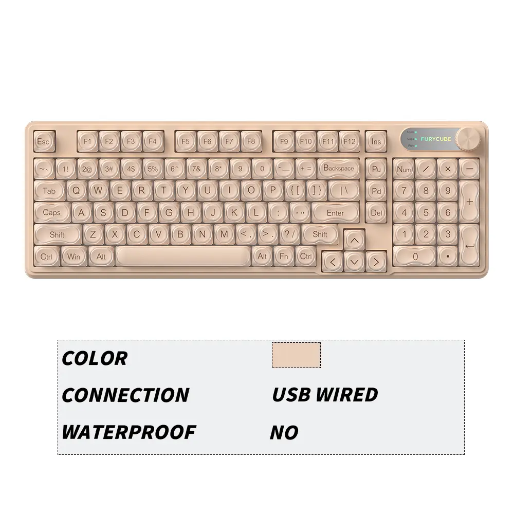 (Wired)IP98 Peach Foundation
