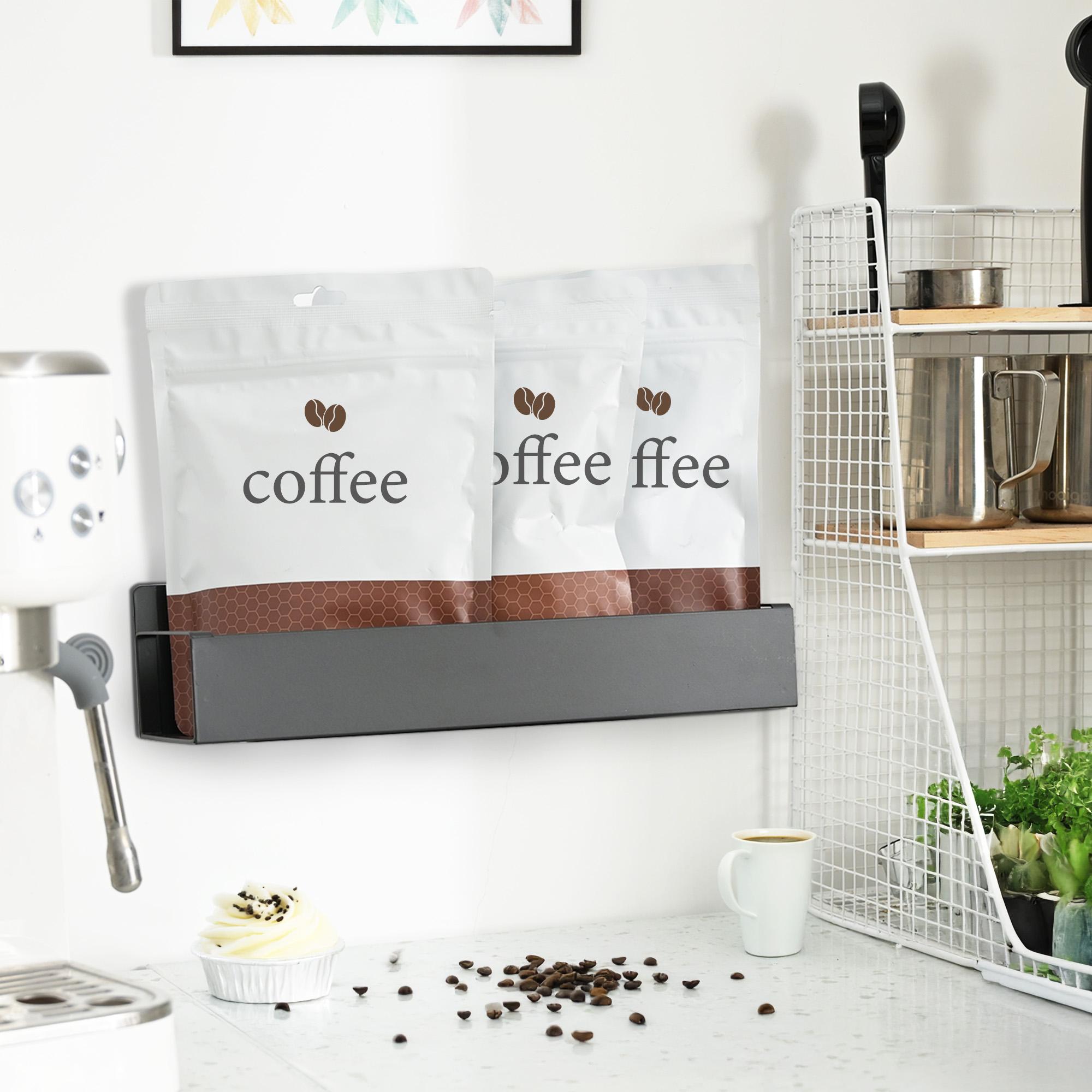 Bepatio 2/4 Pack Magnetic Storage Rack - Spices Organizer - Easy Install, No Drilling, Wall Mount Spice Rack, For Kitchen, Bathroom, Refrigerator, Microwave & Washing Machine Storage