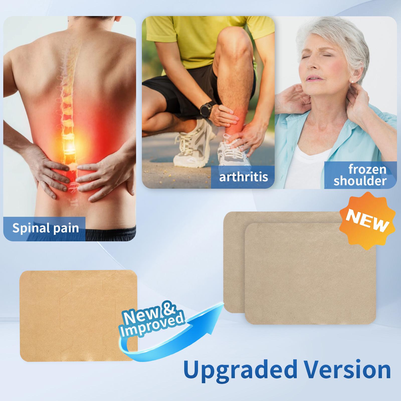 DRMITSUI Pain Relief Patch for Back, Neck, Shoulder and Knee Discomfort, Up to 8 Hour Comfort, Flexible Patch for Muscle and Joint Soreness