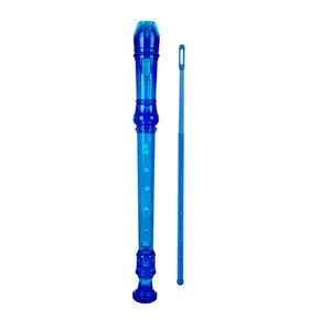 D'Luca Student 3 Piece Recorder Flute Blue D'Luca Student 3 Piece Recorder Flute Blue