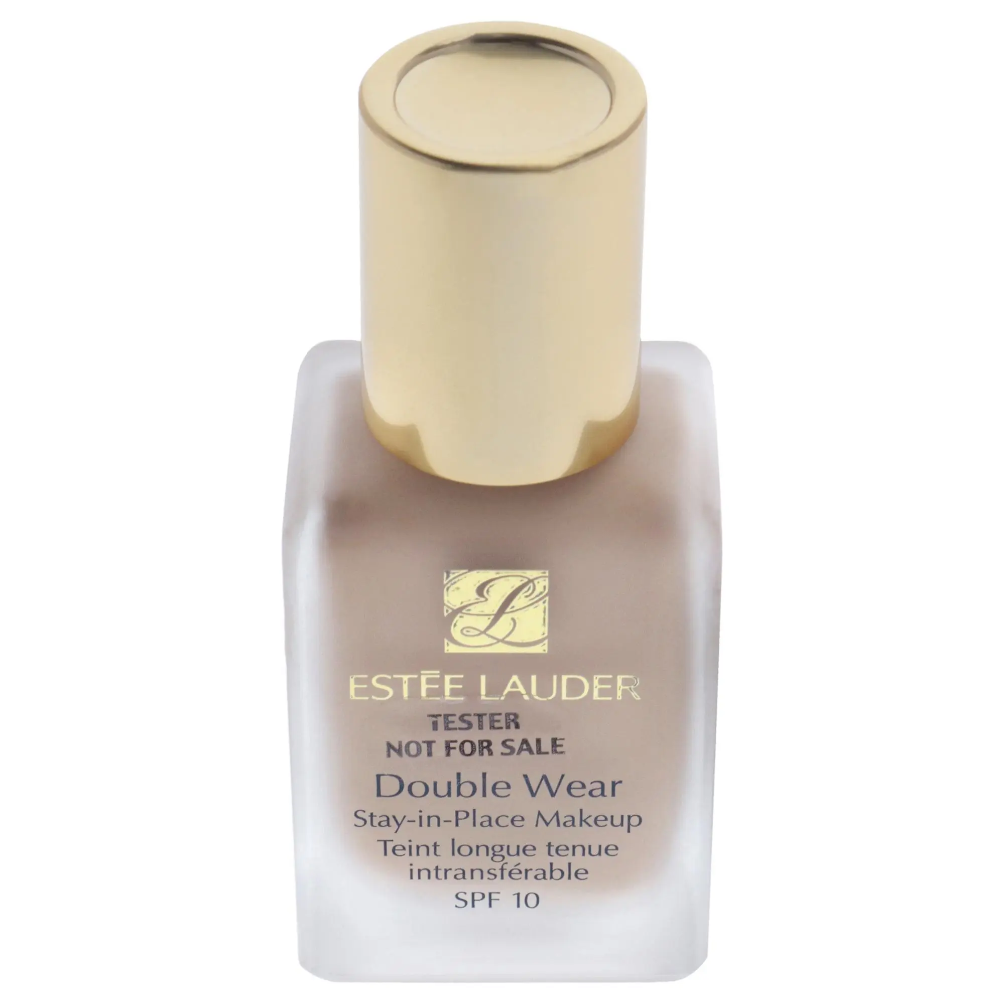 Estee Lauder Women's Double Wear Stay-In-Place Full Coverage Foundation SPF 10 - 2C1 Pure Beige, 1oz Long Wear Tested Sample (Tester)
