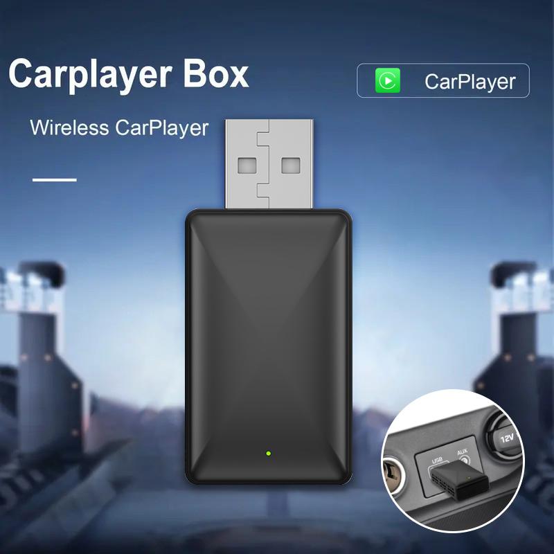 New 2-In-1 Wireless Carplay and Android Auto USB Adapter, Easy Installation, Low Latency for Seamless Connectivity