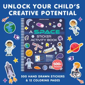 Space Sticker Book