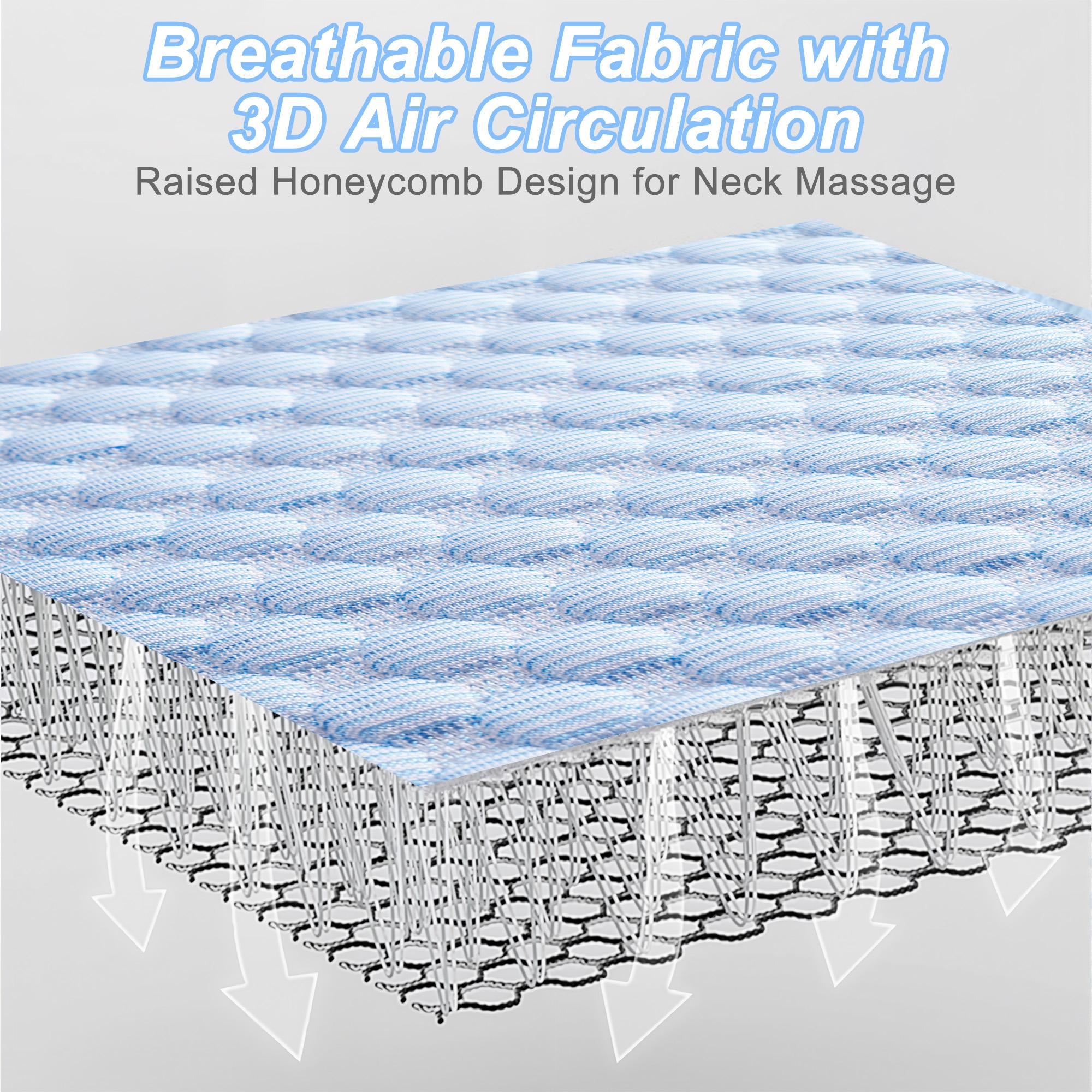 2PCS Raybee Luxury Neck Pillows -Queen Size ,Adjustable Hotel Quality Pillow for Sleeping,Breathable Fabric with Gentle Massage Dots,Festival gifts, Decor Bedroom Accessories [Black Friday]