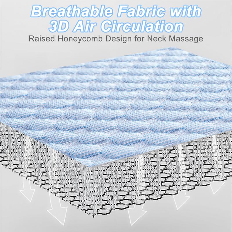 2PCS Raybee Luxury Neck Pillows -Queen Size ,Adjustable Hotel Quality Pillow for Sleeping,Breathable Fabric with Gentle Massage Dots,Festival gifts, Decor Bedroom Accessories [Black Friday]