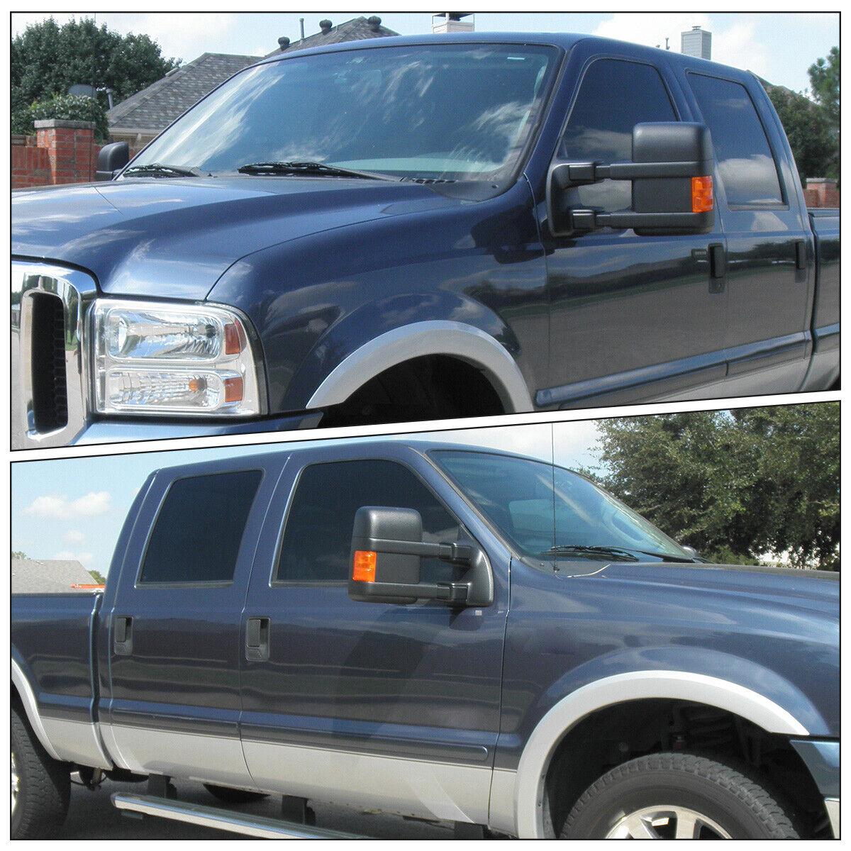 YITAMOTOR Power Heated Towing Mirror Car Accessories Compatible with 1999-2007 Ford F250 F350 F450 F550 Super Duty