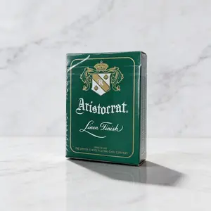 Aristocrat 727 Currency Green 110th Anniversary – Half Brick (6 Decks)