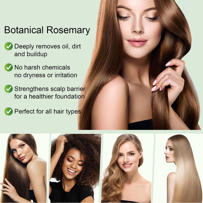 【 Buy 2-Get 2 Free!】Tgideas Rosemary Amino Acid Shampoo 250ML Buy 2 Get 2 Free Anti-Hair Fall Treatment with Silk Amino Acids & Hydrolyzed Protein for Hair Growth and Scalp Cleansing