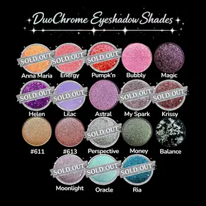 Duo Chrome Eyeshadows Highly Pigmented