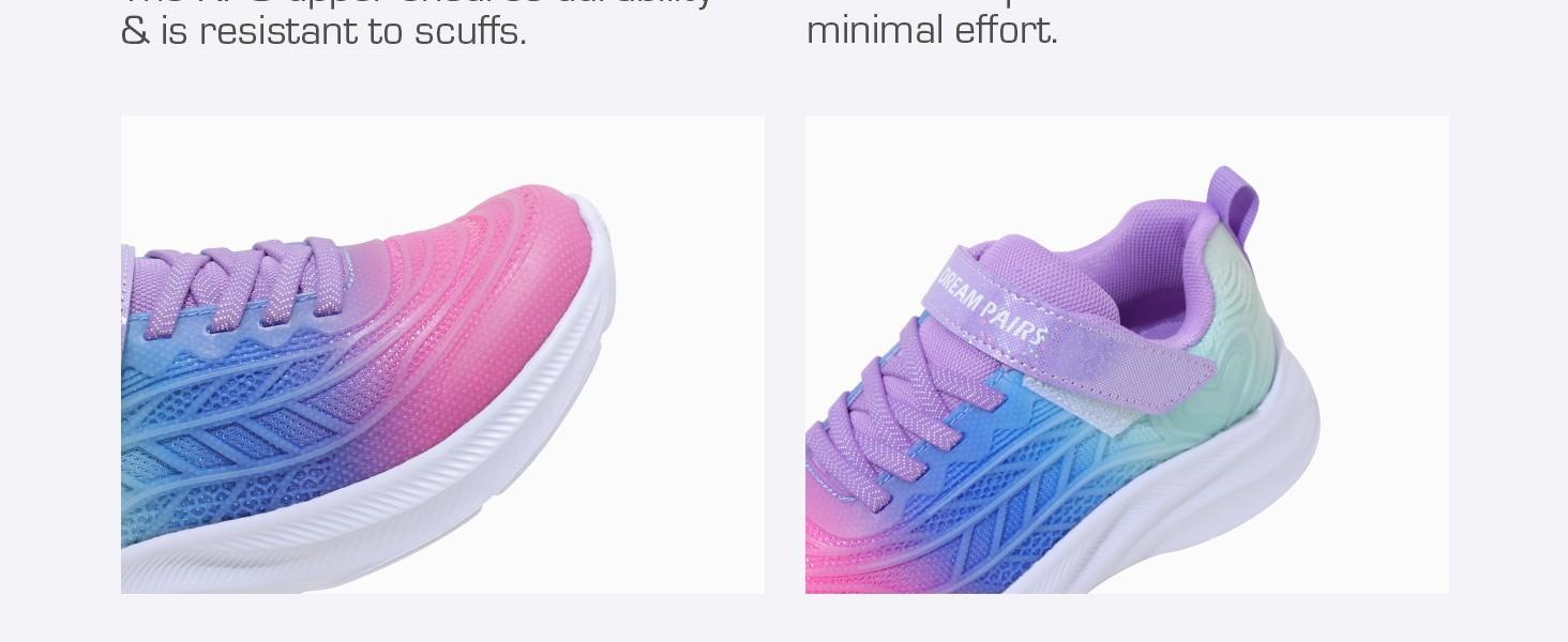 DREAM PAIRS KIDS Kids Kick-Resistant Lightweight Running Sneakers DREAM PAIRS KIDS Kids Kick-Resistant Lightweight Running Sneakers