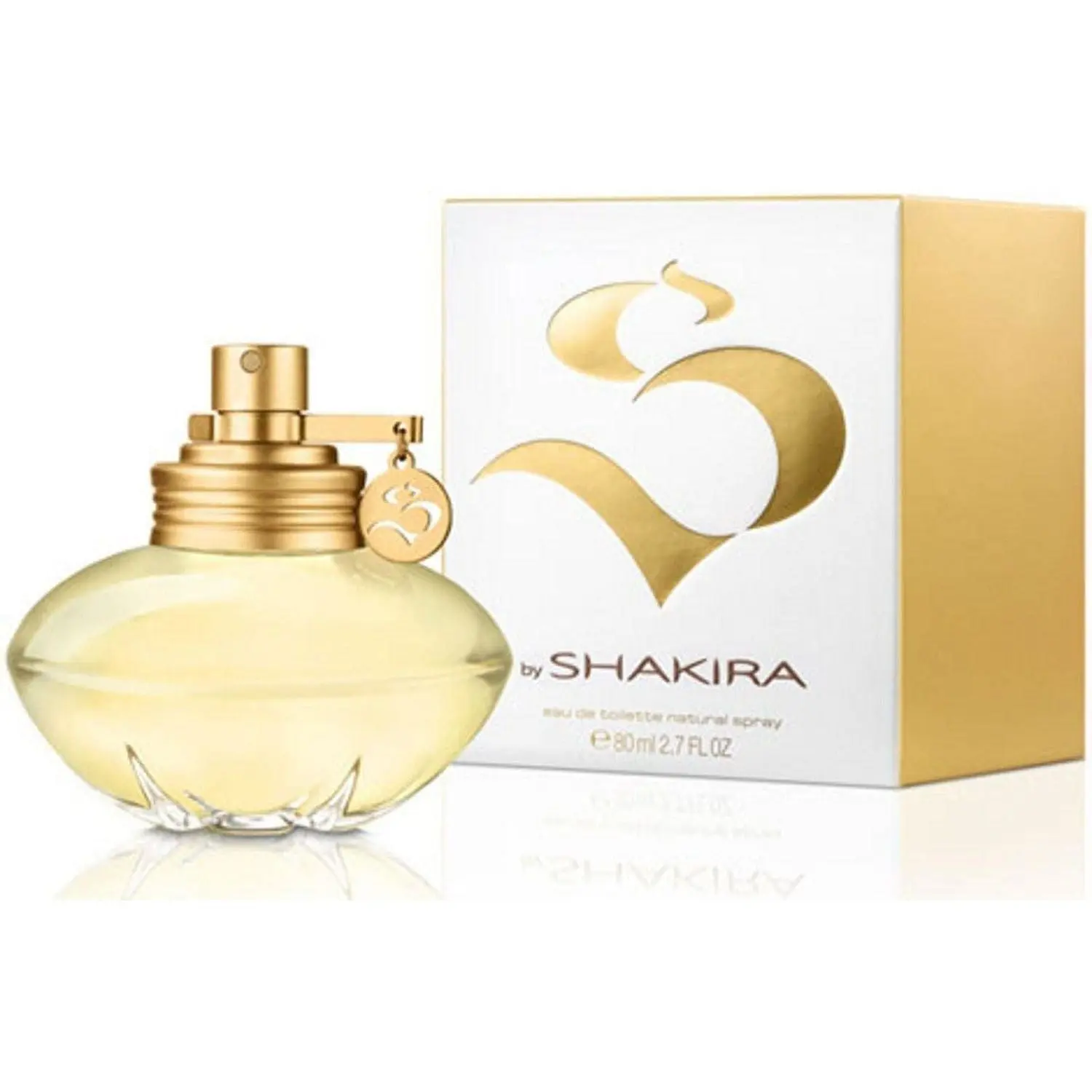 S by Shakira Women's Oriental Floral EDP Perfume Spray - 2.7 fl oz (2-2.9 fl oz), Benzoin Base, Vanilla, Jasmine, Bold Aroma, Versatile for Formal-Casual Events, New Sealed Box, Single Item