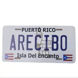 puerto rico license plate ARECIBO