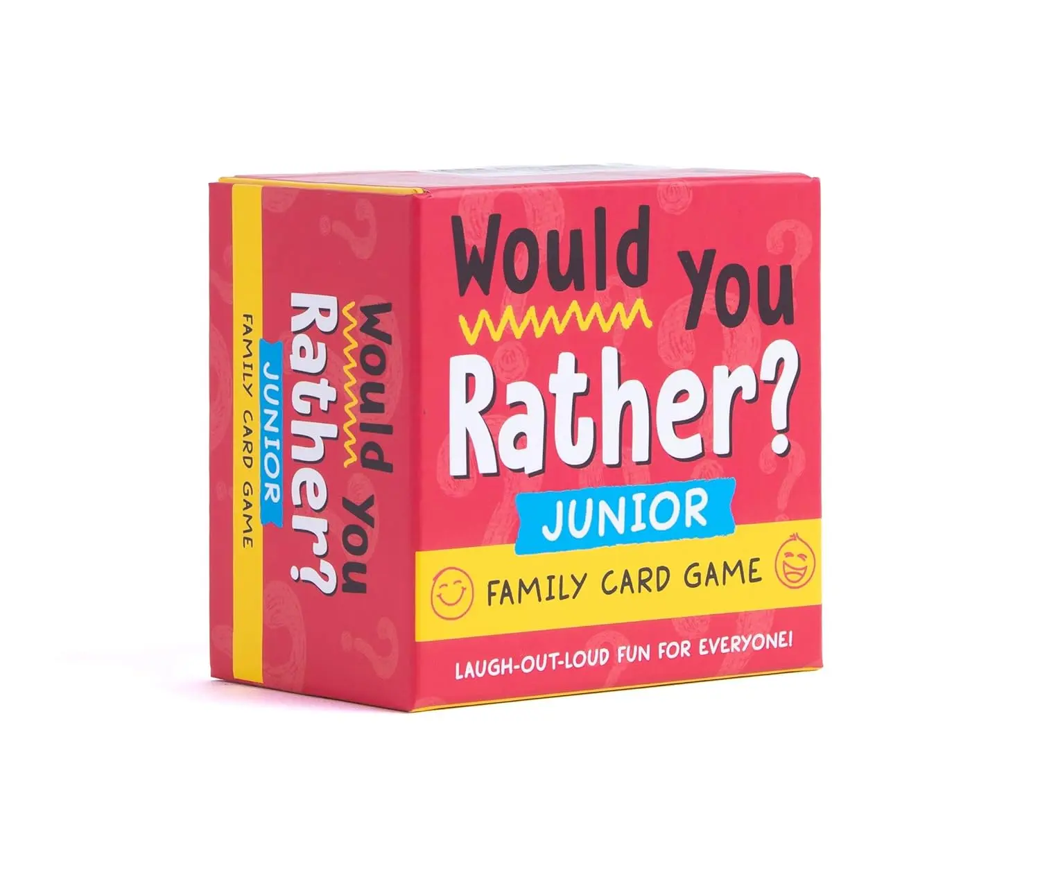 Would You Rather? Junior Compact Family Card Game - 200 Questions, Different Ways to Play, Screen-Free Laugh-Out-Loud Fun for Younger Players, Birthday Activity to Spark Imaginations