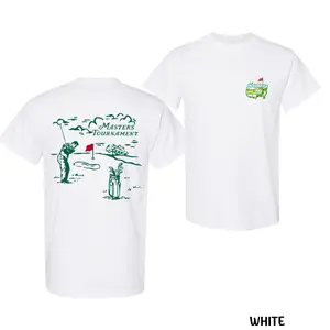 Master Tournament T-Shirt – Classic Golf Design with Golfer at the Green, Perfect for Golf Fans and Master Tournament Enthusiasts, Unisex T-shirt for Comfort and Style.