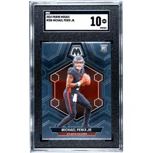 2024 Panini Mosaic #308 Michael Penix Jr. SGC 10