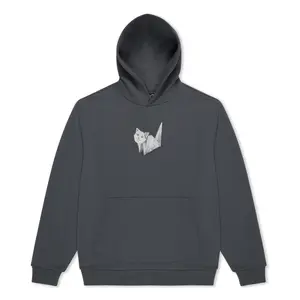 Origami Hoodie (Charcoal)