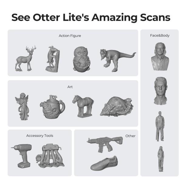 Creality CR-Scan Otter Lite 3D Scanner+Lite Bridge Handheld Wireless Scanner
