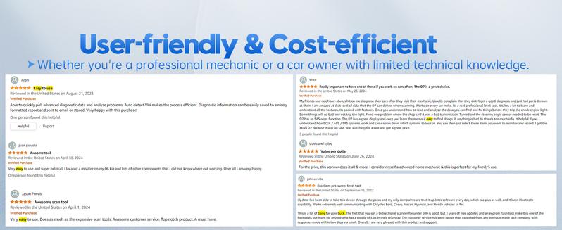 XTOOL D7 Bidirectional Car Scan Tool 2025 V2.0 Automotive Diagnostic, Active Tests, Coding, OE-Level Full System Diagnosis 36+Maintenance OBD2 Scanner 3-Year Free Update, Crank Sensor Relearn, FCA Autoauth, CAN FD,DoIP, Android 10 Bi-Directional Vehicle