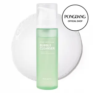 [PONGDANG] Pore Deep Clean Bubble Cleanser 5.11 fl.oz (150 ml) | Facial Foam for acne-prone skin | Zero Irritation | Sebum Control & Hydrating Wash | Korean Skin Care