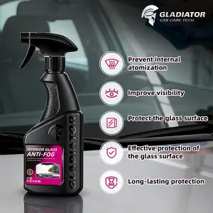 Car Water Repellent & Anti-Fog for Windshield – Quick Interior & Exterior Glass Treatment Bundle, Rain Repellent & Antifogging Fluid for Windows, Mirrors
