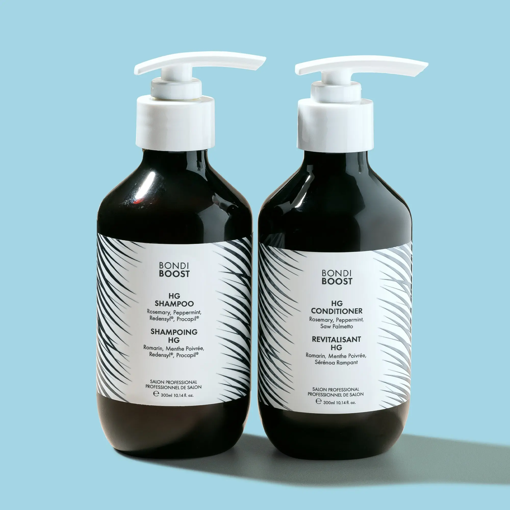 Anti-Thinning Shampoo & Conditioner Duo- Hydrating, Soothing, Silicone-Free, Clean Formula with Rosemary & Saw Palmetto for Fuller Hair Natural Haircare