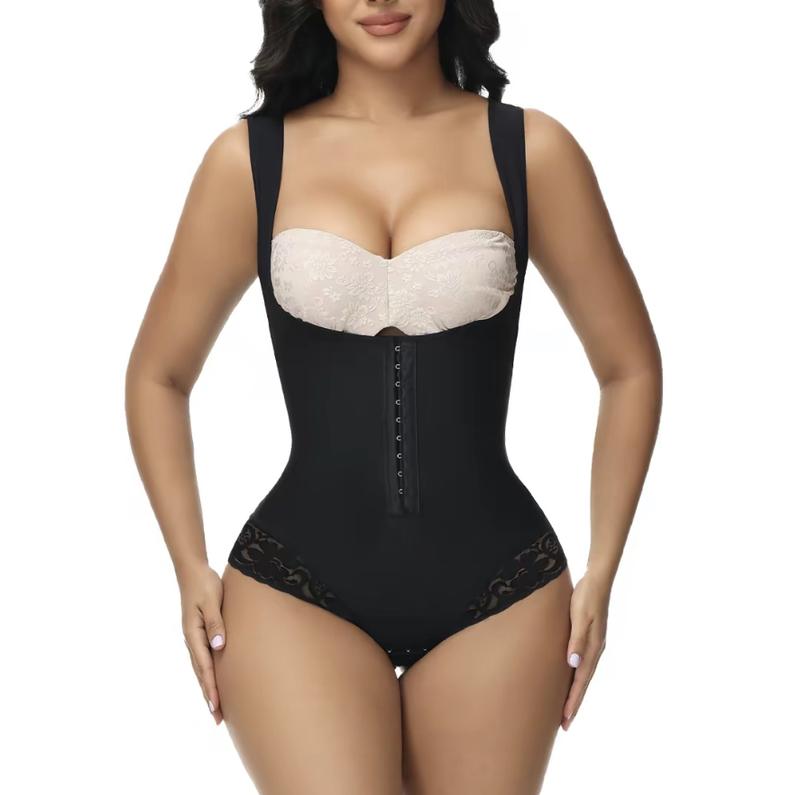 Shapewear Bodysuit for Women Tummy Control Thong Open Bust Shapewear shorts
