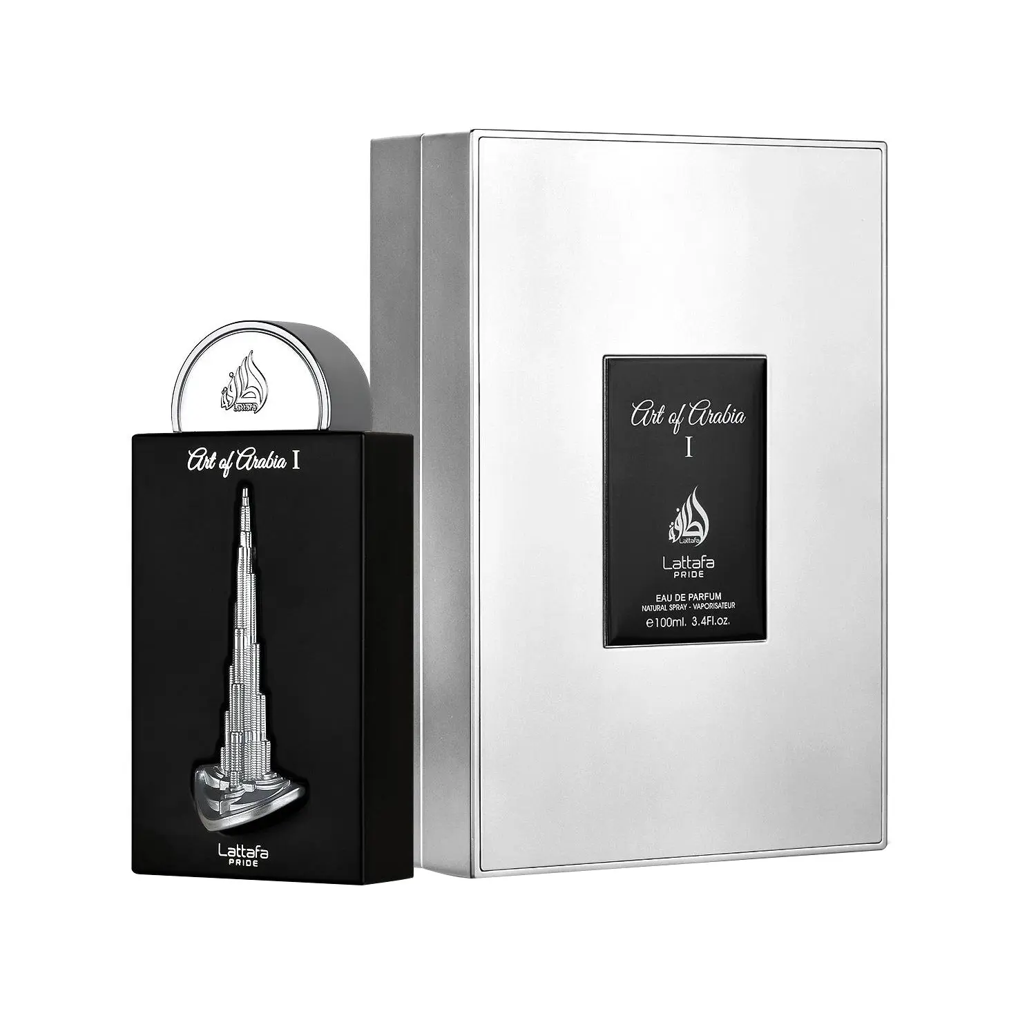 Lattafa Pride Art Of Arabia I for Unisex Eau de Parfum Spray, 3.4 Ounce