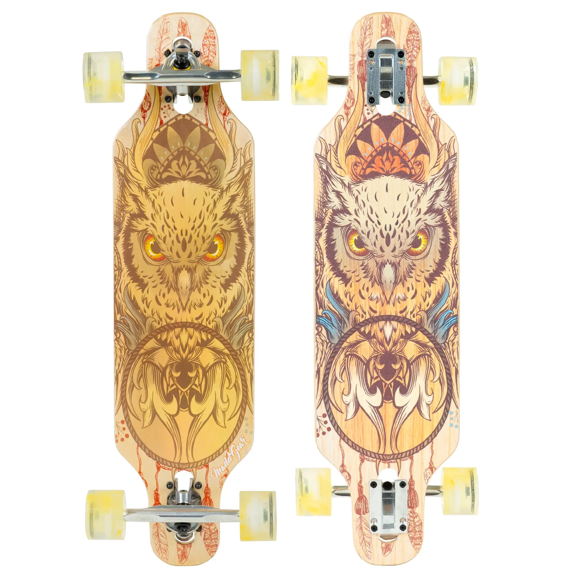 Madd Gear 31" Drop Through Longboard Skateboard - Swift, Skateboard Bearing, Street Use, Non-Abrasive Grip Tape, Smooth-Rolling for Smooth Urban Adventures