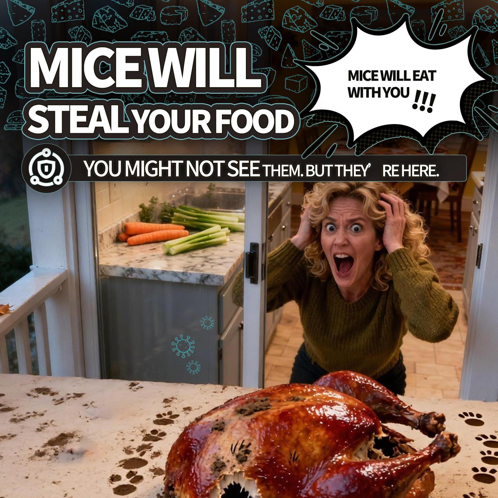 12-Pack Rodent Repellent Balls for Home Kitchen Effective Pest Control Solution