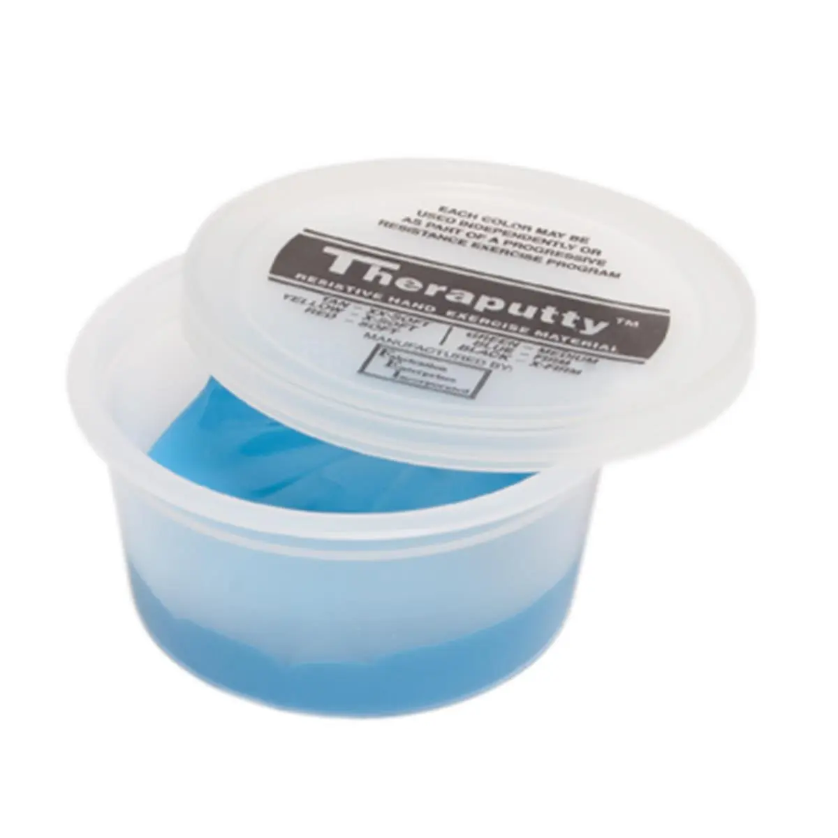 Fabrication Enterprises CanDo Hand Therapy Putty - 2oz Firm Size, Gluten Free Resistance Training Exercise Material, Therapy Tool