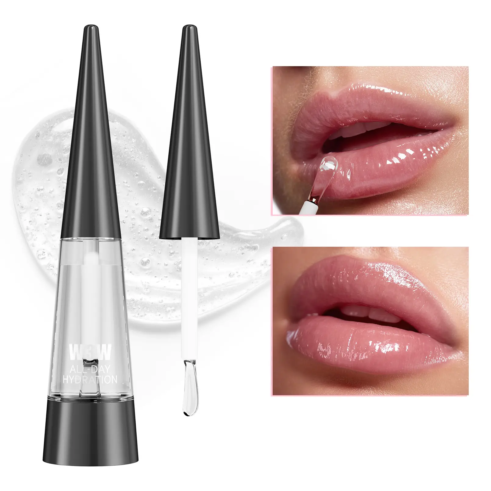 Tingling Plumping Lip Gloss - Lipstick & Lip Gloss, 5 Muted Neutral Nude Shades, Hydrating, Glossy Finish, Ideal for Date Nights, Bold Makeup Enthusiasts, Moisturizing Lip Balm