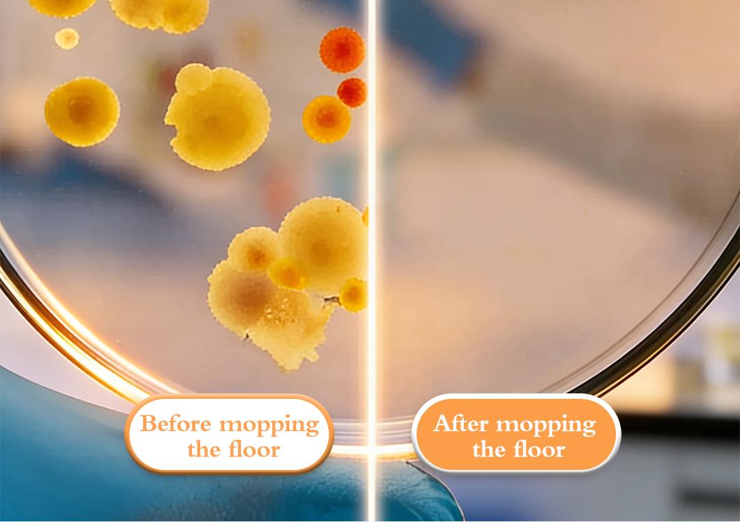 SOPAMI 12-Pack Floor Cleaning Tablets - Lemon Fragrance, Eco-Safe & Eliminates Tough Floor Odors