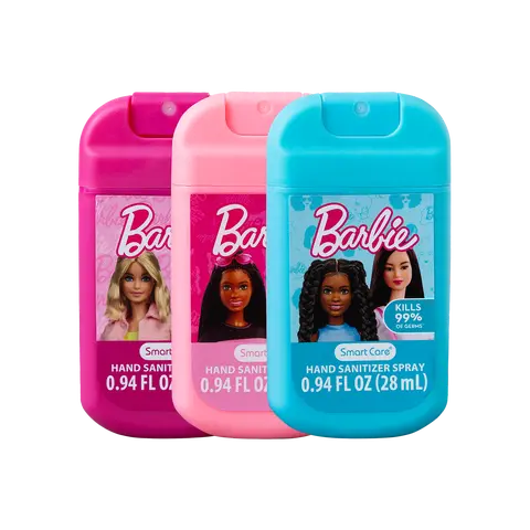 Smart Care Barbie Hand Sanitizer Spray, 3 Pack Hand Sanitizer for Kids