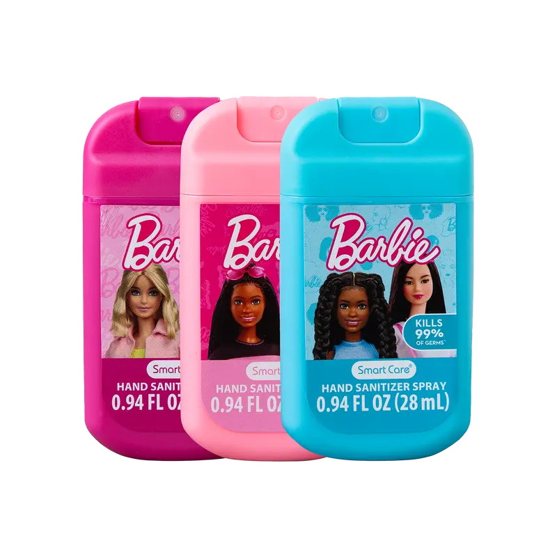 Smart Care Barbie Hand Sanitizer Spray, 3 Pack Hand Sanitizer for Kids