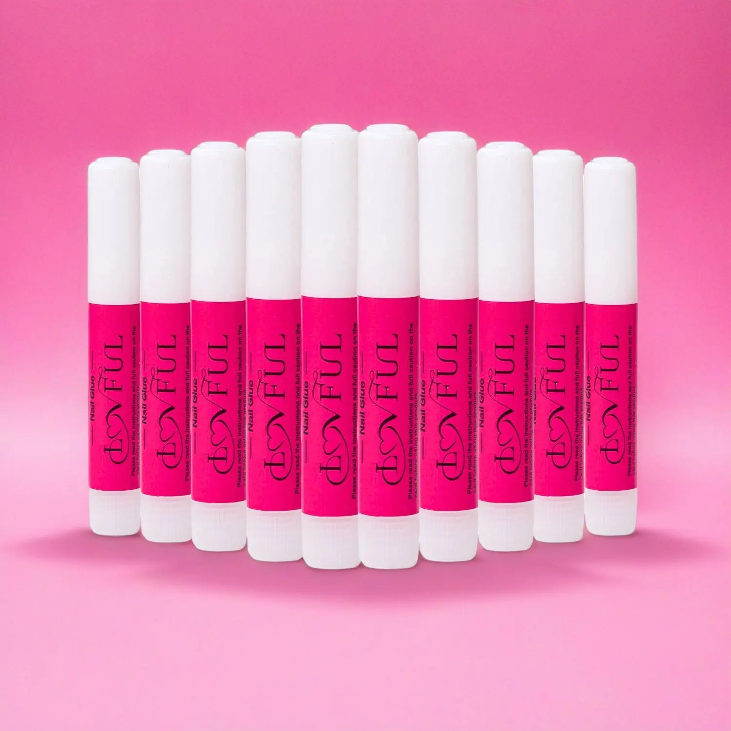 Lovful 10PCS Liquid Glue Adhesive for Press-On Nails, Durable & Easy to Apply Safe And Gentle Manicure #DealsForYouDays