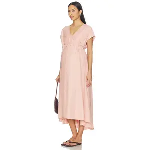 HATCH The Neema Caftan in Desert Clay